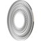 Ekena Millwork Cole PVC Ceiling Medallion (Fits Canopies up to 4 1/4"), Metallic Charcoal, 10"OD x 3 1/2"ID x 3/4"P CMP10COCCH - alternate 5